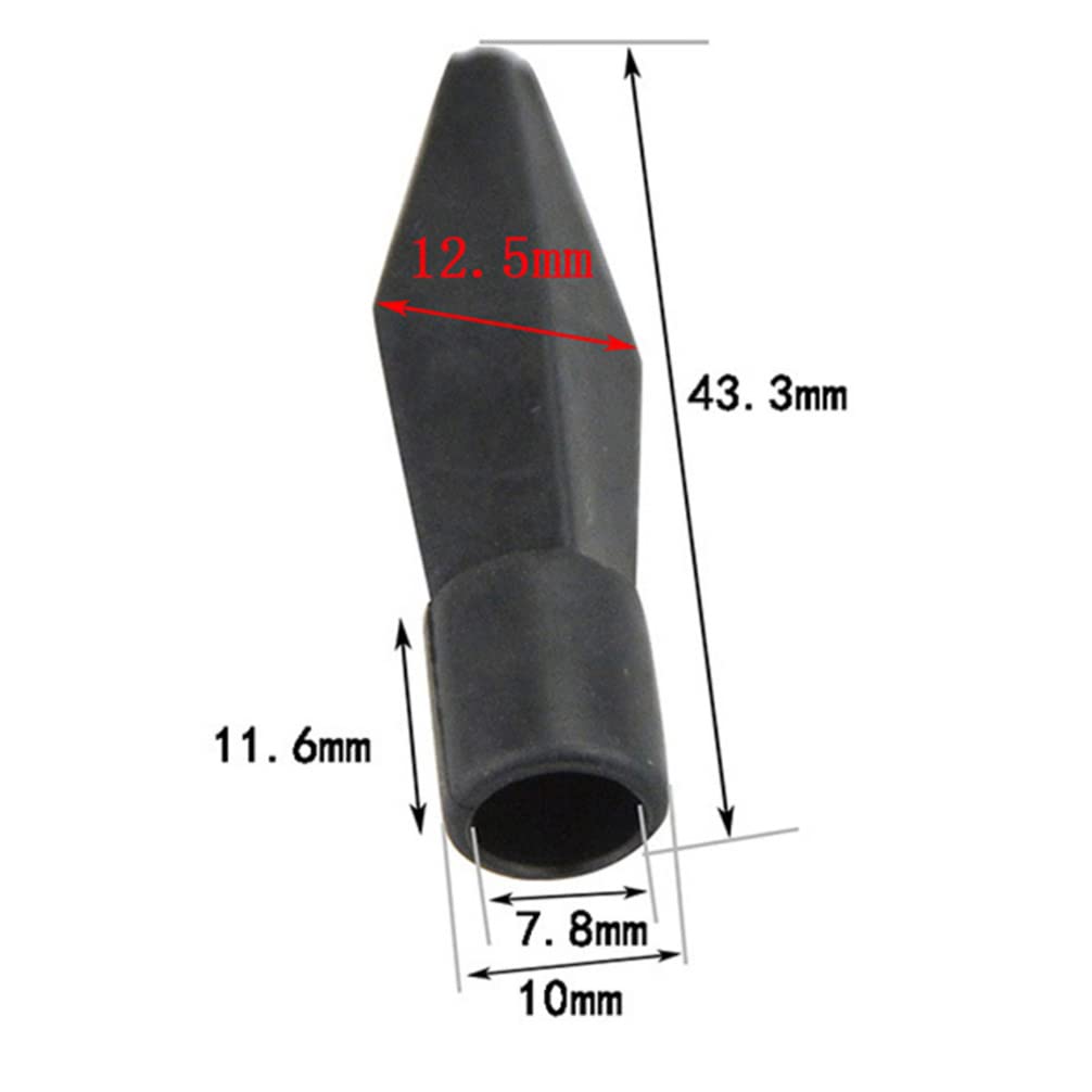 BESPORTBLE Rubber Arrowheads for Archery Practice - Hunting Game Broadhead Replacements for Kids & Children - Perfect for Outdoor Shooting Games and Exercise Accessories