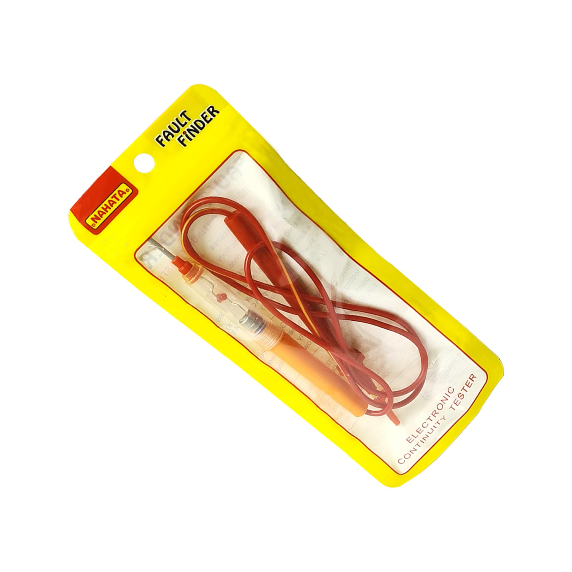 Jonar® Continuity Tester with Red LED Indicator - Professional Electrical Circuit Tester for DIY Projects, Electronics Repair, and Automotive Wiring Testing