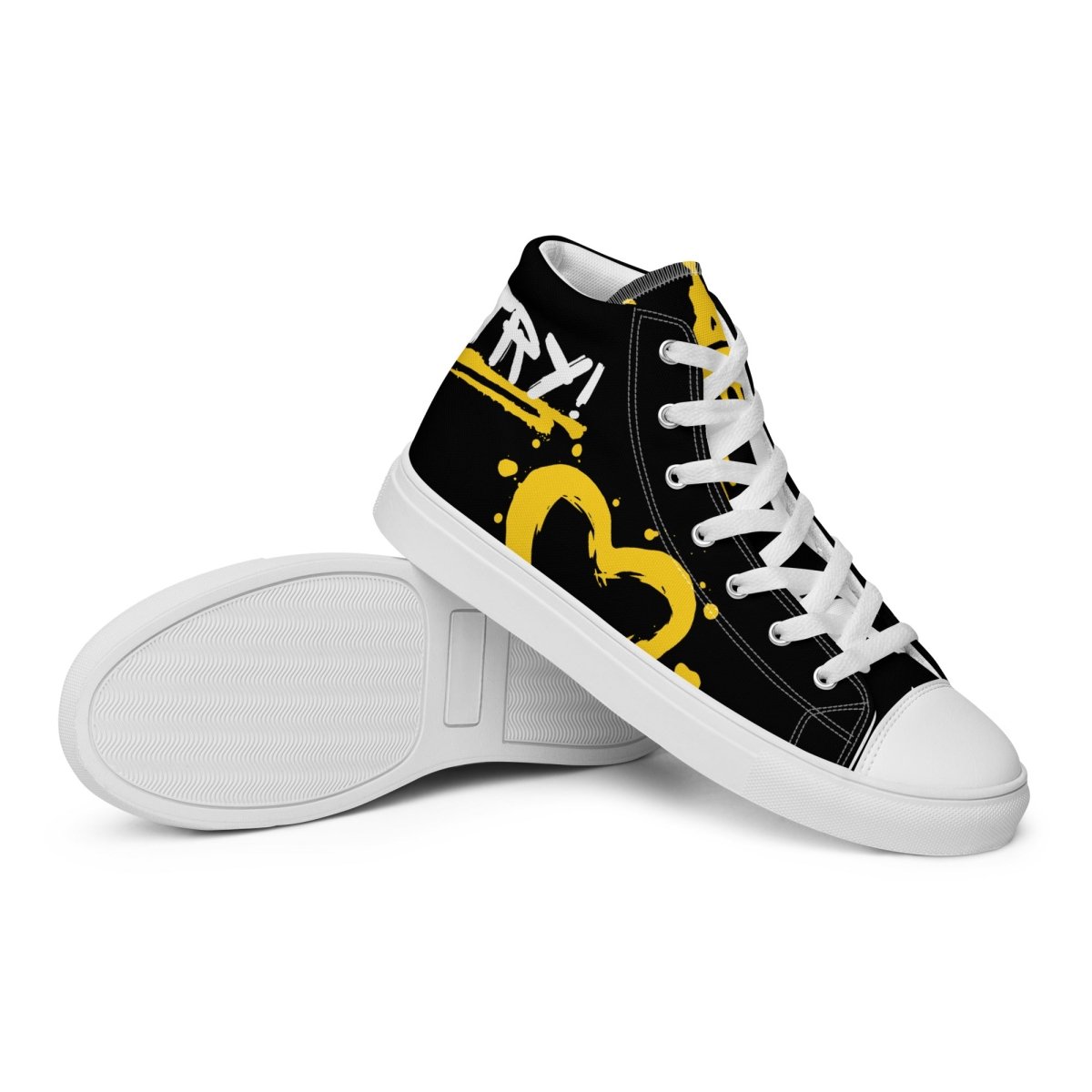 Men's Resilience High Top Sneakers - Just for Today Edition | Durable & Stylish for Casual Wear, Gym, and Street Fashion