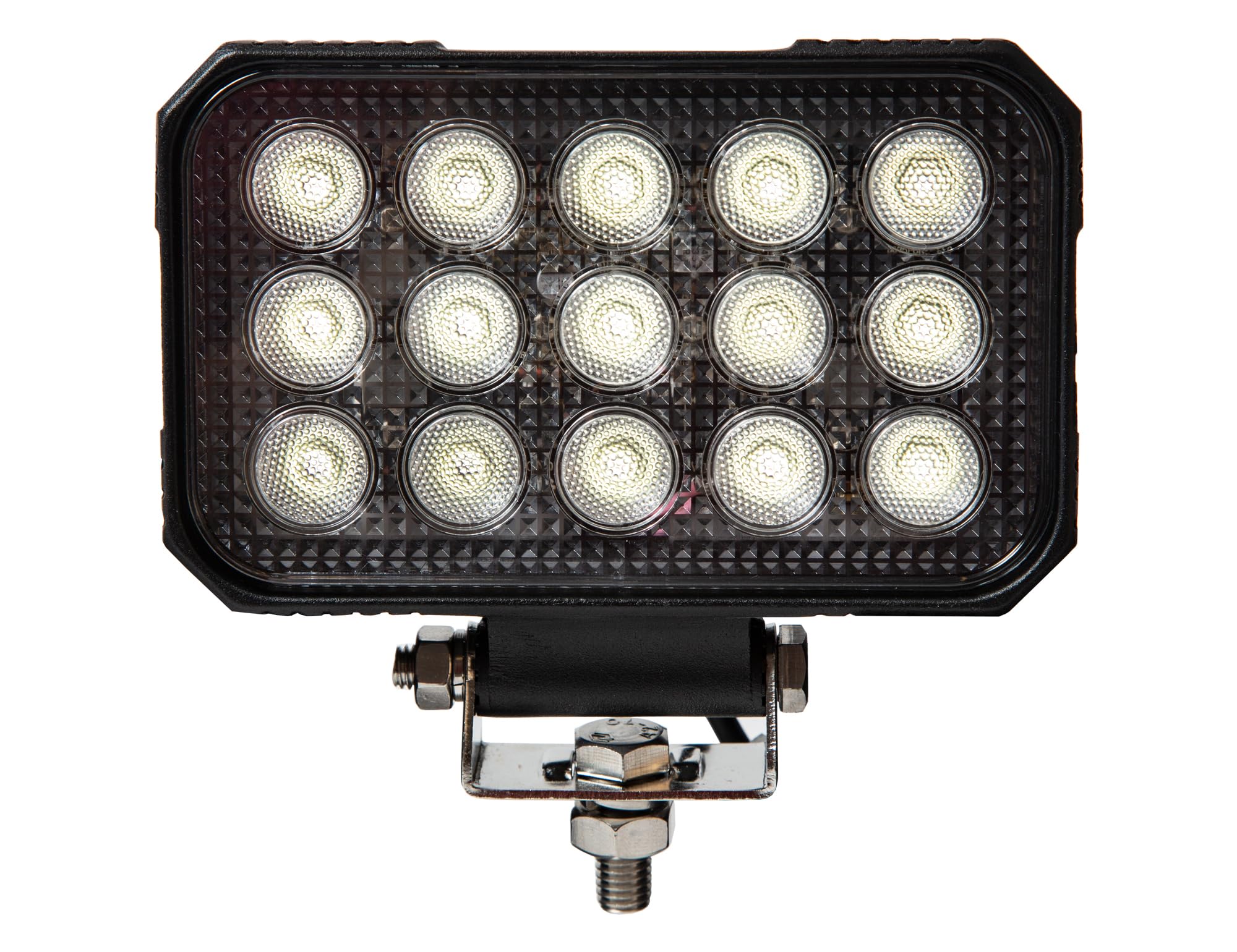 Ultra Bright 6 Inch Wide Rectangular LED Flood Light for Trucks & Off-Road Vehicles - Buyers Products 1492196 Headache Bar Light | Perfect for Night Driving, Work Sites & Emergency Lighting