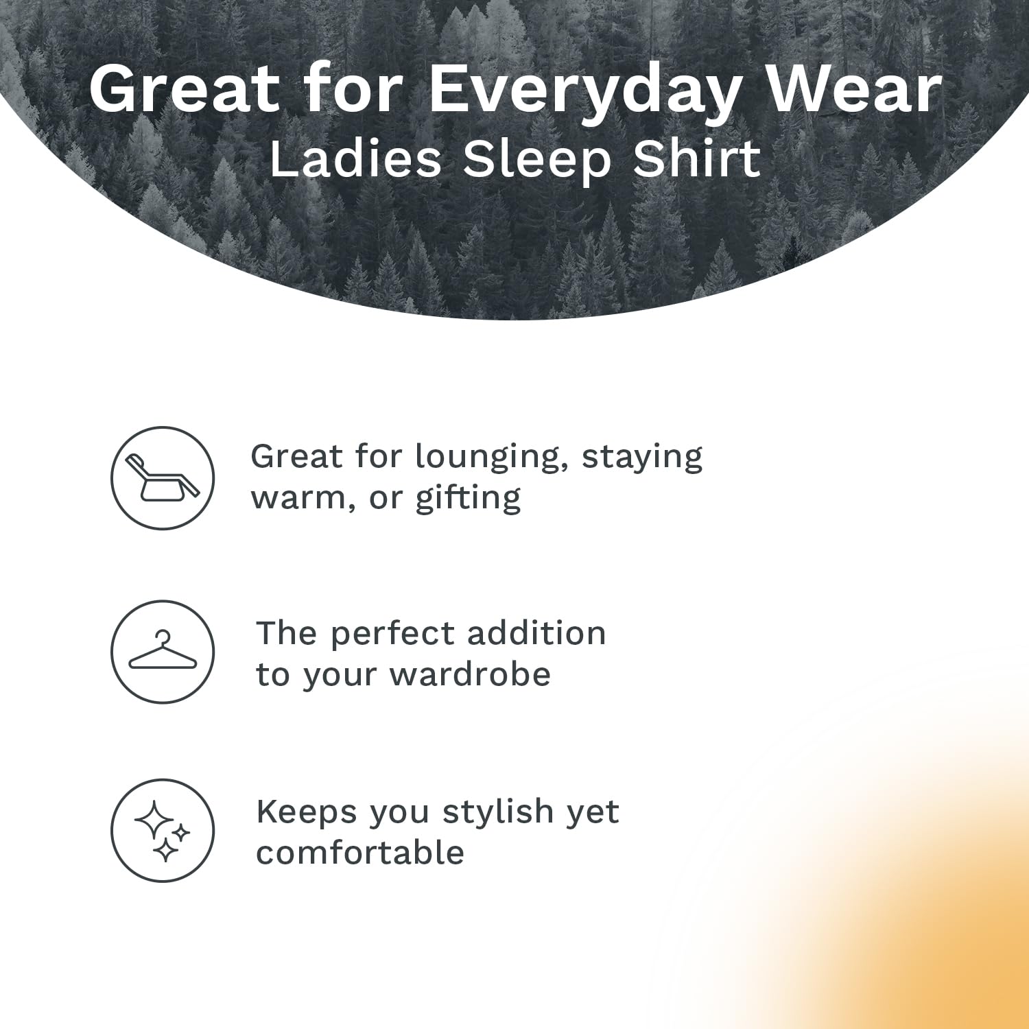 Women's Sleep Shirts - Soft & Comfortable Nightwear for Ladies - Premium Quality Sleepwear for Relaxing at Home or Traveling