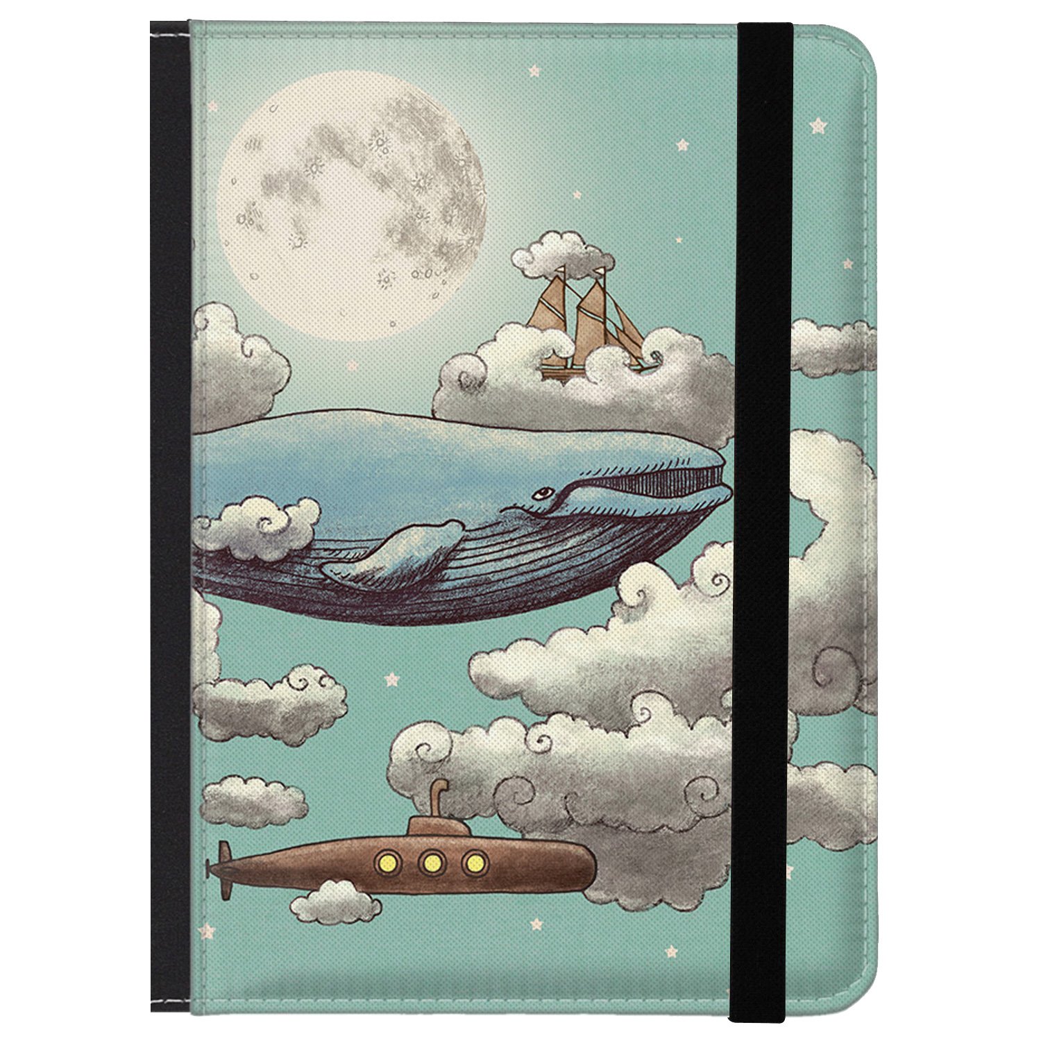 Premium Protective Case for Kindle & Kindle Paperwhite - Ocean Meets Sky Design | Waterproof & Shockproof Cover for Reading at Home, Travel & Outdoor Adventures