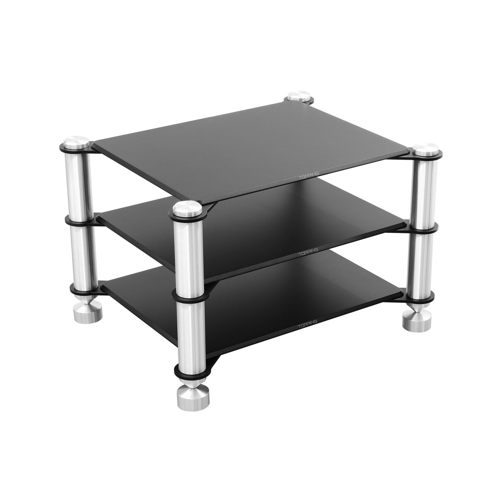 TOPPING SR2 Aluminum Rack - Premium Heavy Duty Storage Shelf for Garage, Kitchen, Office - Perfect for Organizing Tools, Books, and Supplies