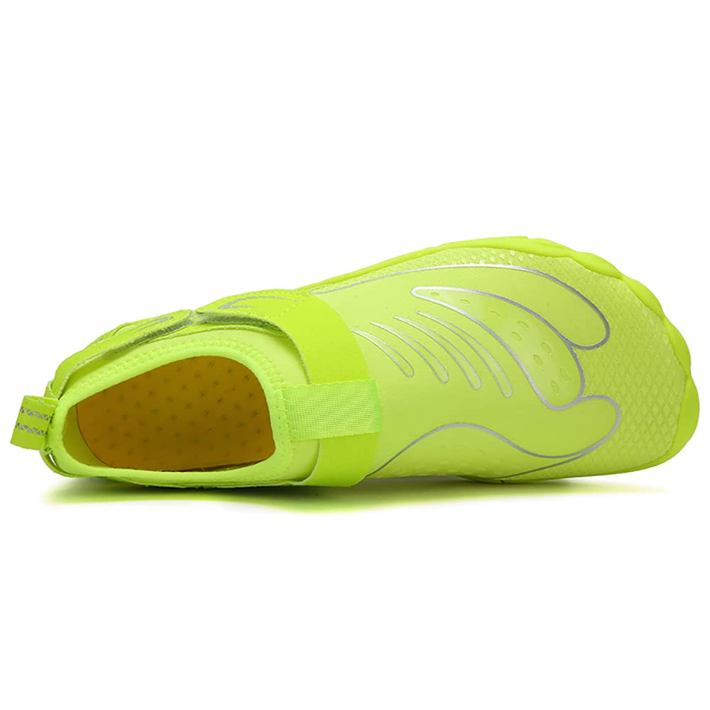 **Tongzone Quick-Dry Water Shoes for Men & Women - Barefoot Aqua Shoes for Hiking, Swimming, Beach & Pool Activities**