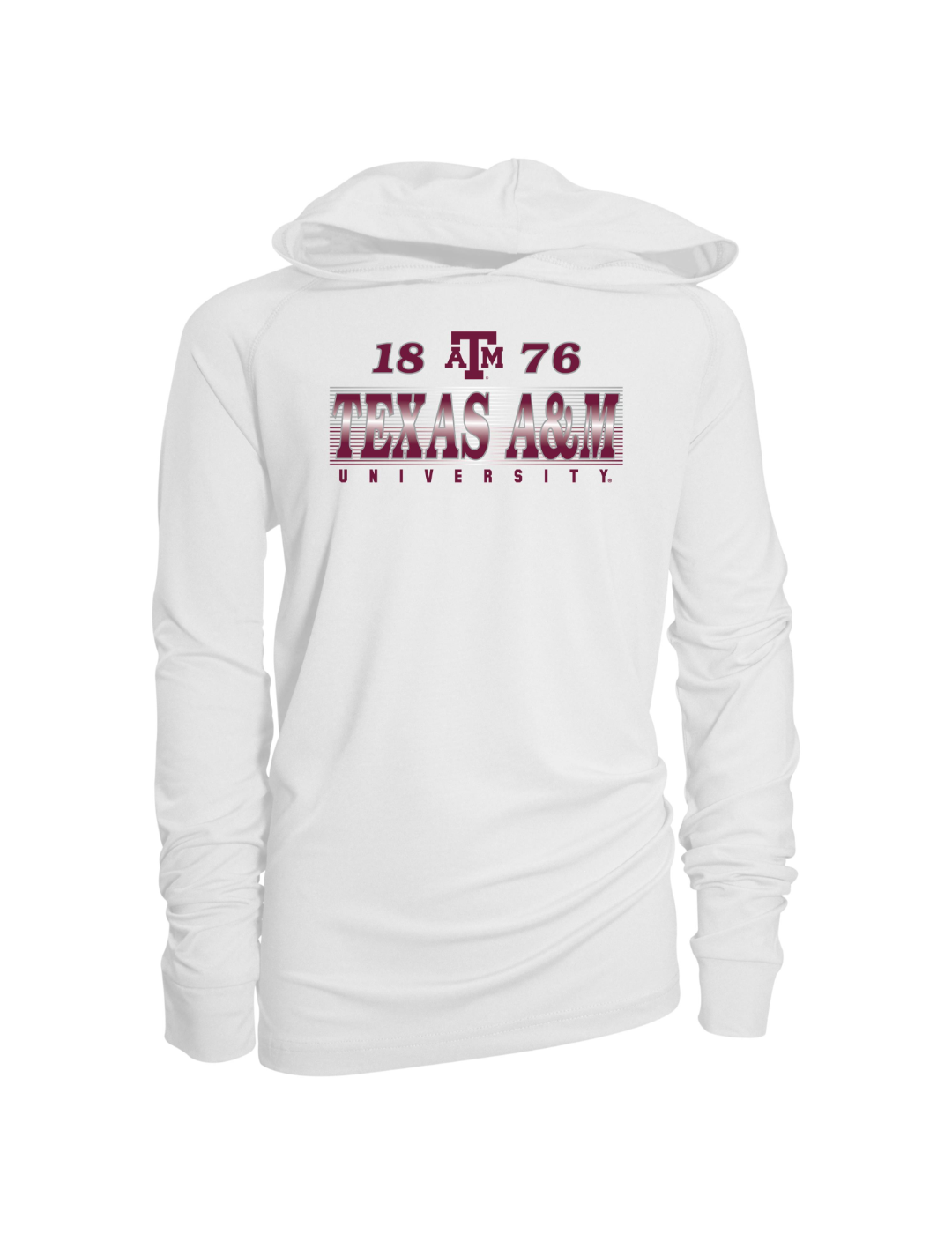 Texas A&M Aggies Youth Boys' Hooded Pullover Sweatshirt - Comfortable Cotton Fleece Hoodie for School, Sports & Outdoor Activities