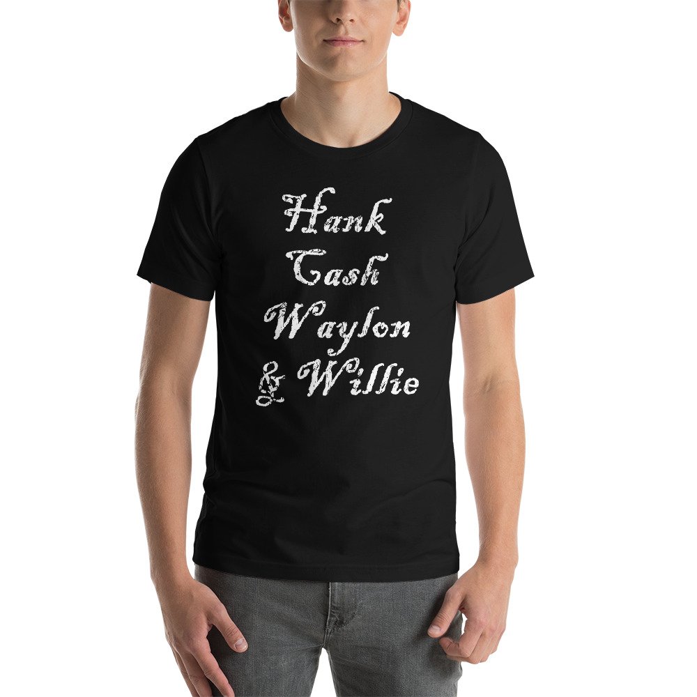 Waylon & Willie Outlaw Country T-Shirt - Cool Unisex Gift for Music Fans