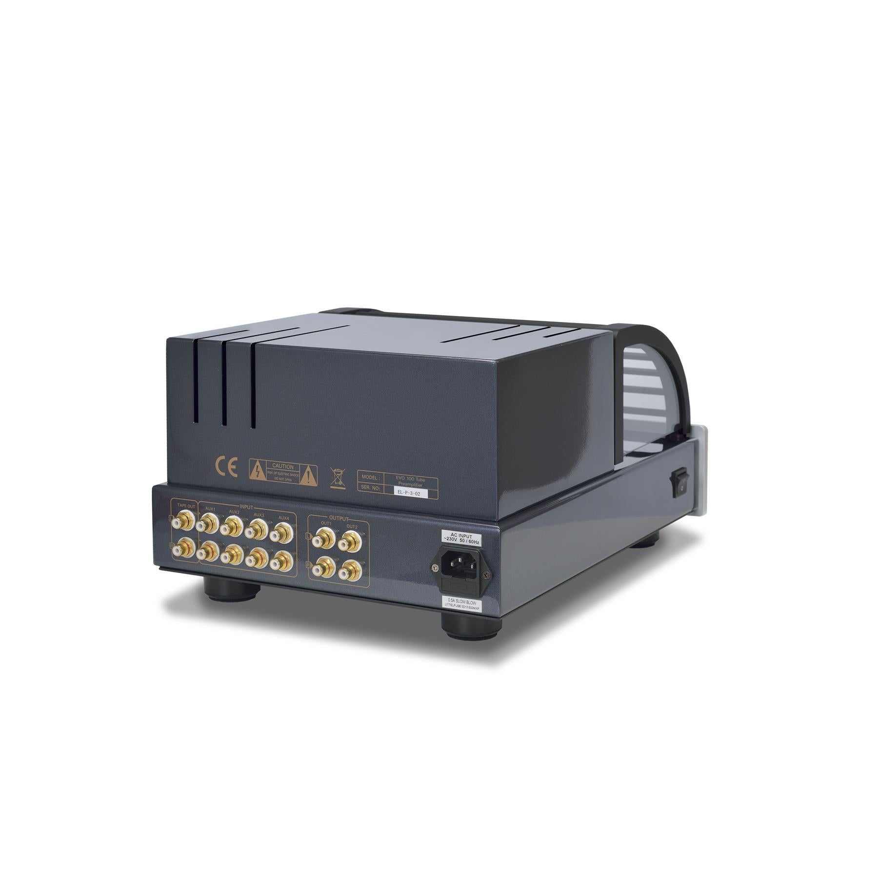 PrimaLuna Evo 100 Tube Preamplifier - High-End Audio Component for Home Theater & Hi-Fi Stereo Systems - Perfect for Audiophiles & Music Enthusiasts
