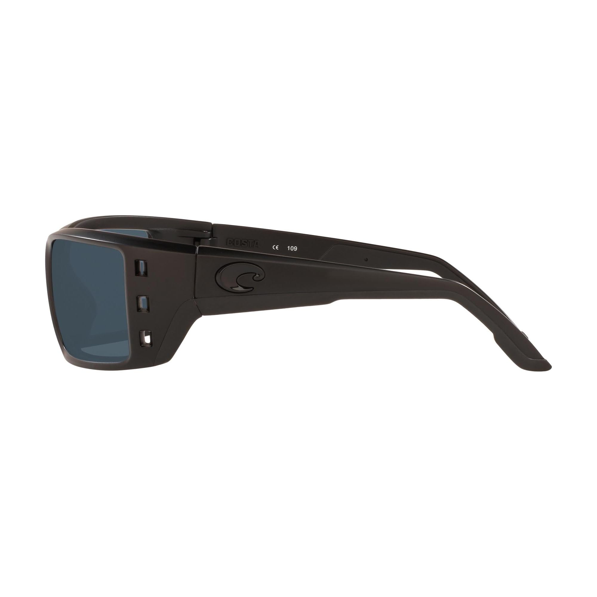 Costa Del Mar Men's Permit Polarized Rectangular Sunglasses - UV Protection Fishing & Driving Shades for Outdoor Activities