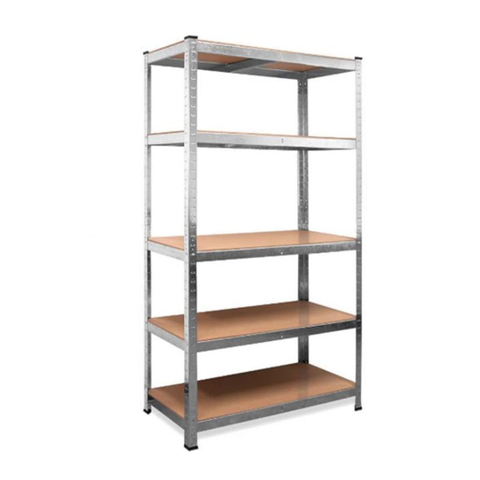 Heavy Duty BAILR Storage Shelf Rack - Metal Garage Shelving Unit for Kitchen, Pantry, Restaurant & Home Organization - Perfect for Storing Tools, Supplies & Bulk Items