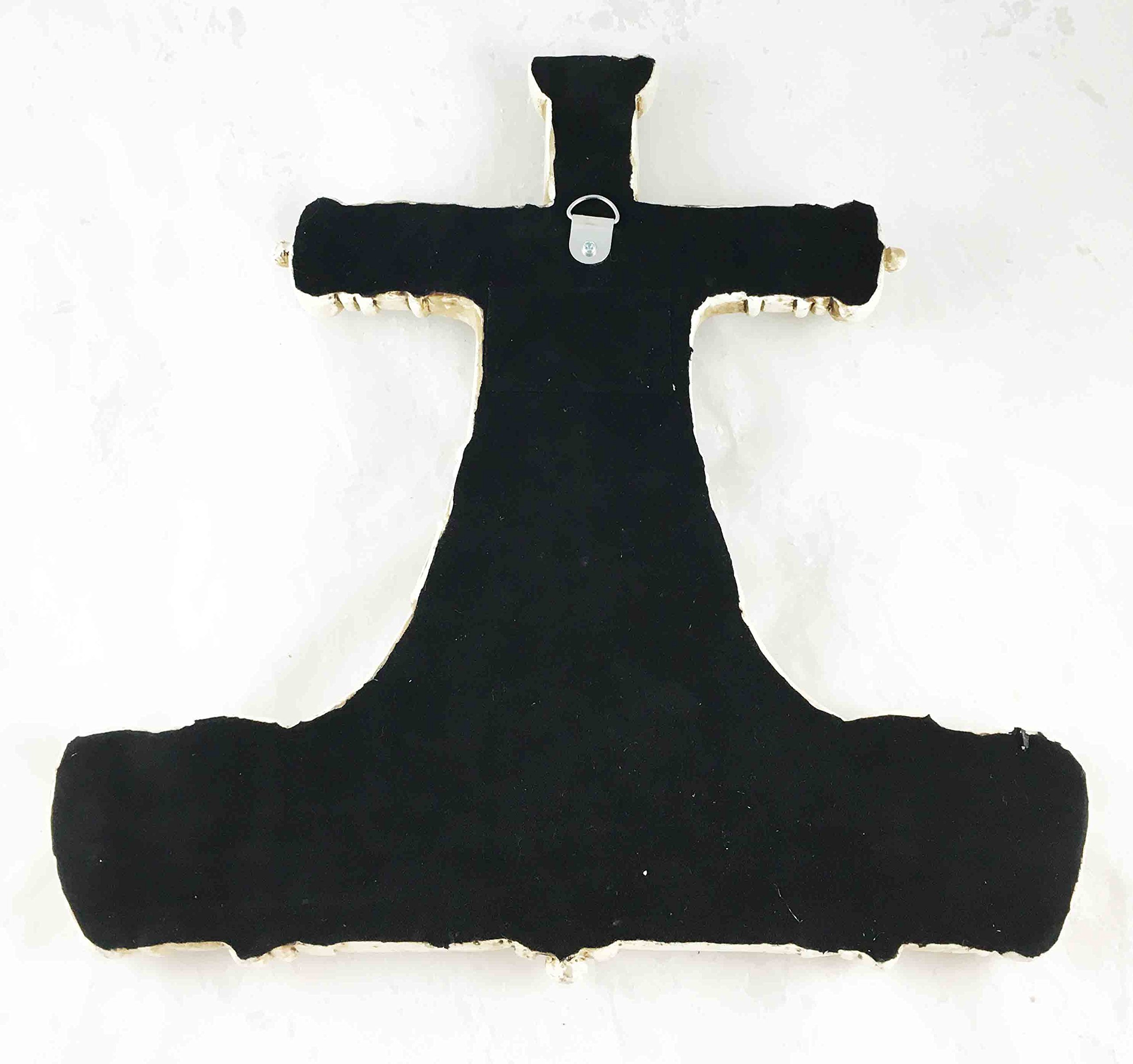 Thor Hammer Wall Sculpture - Viking Mjolnir Decor for Home & Office