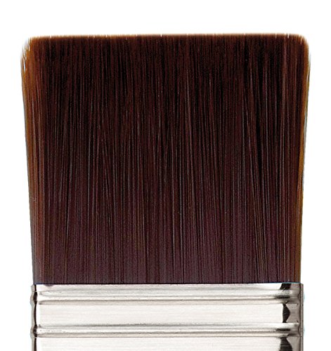 Da Vinci Oil & Acrylic Paint Brush 5043 - MegaColore Triple Thick Mottler with Chiseled Edge, Red/Brown Synthetic Bristles, Size 50 - Perfect for Professional Artists & Canvas Painting