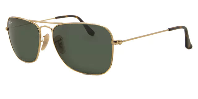 Original Ray-Ban Caravan RB3136 001 Sunglasses - Classic Aviator Style for Men & Women - Perfect for Driving, Travel, and Outdoor Activities