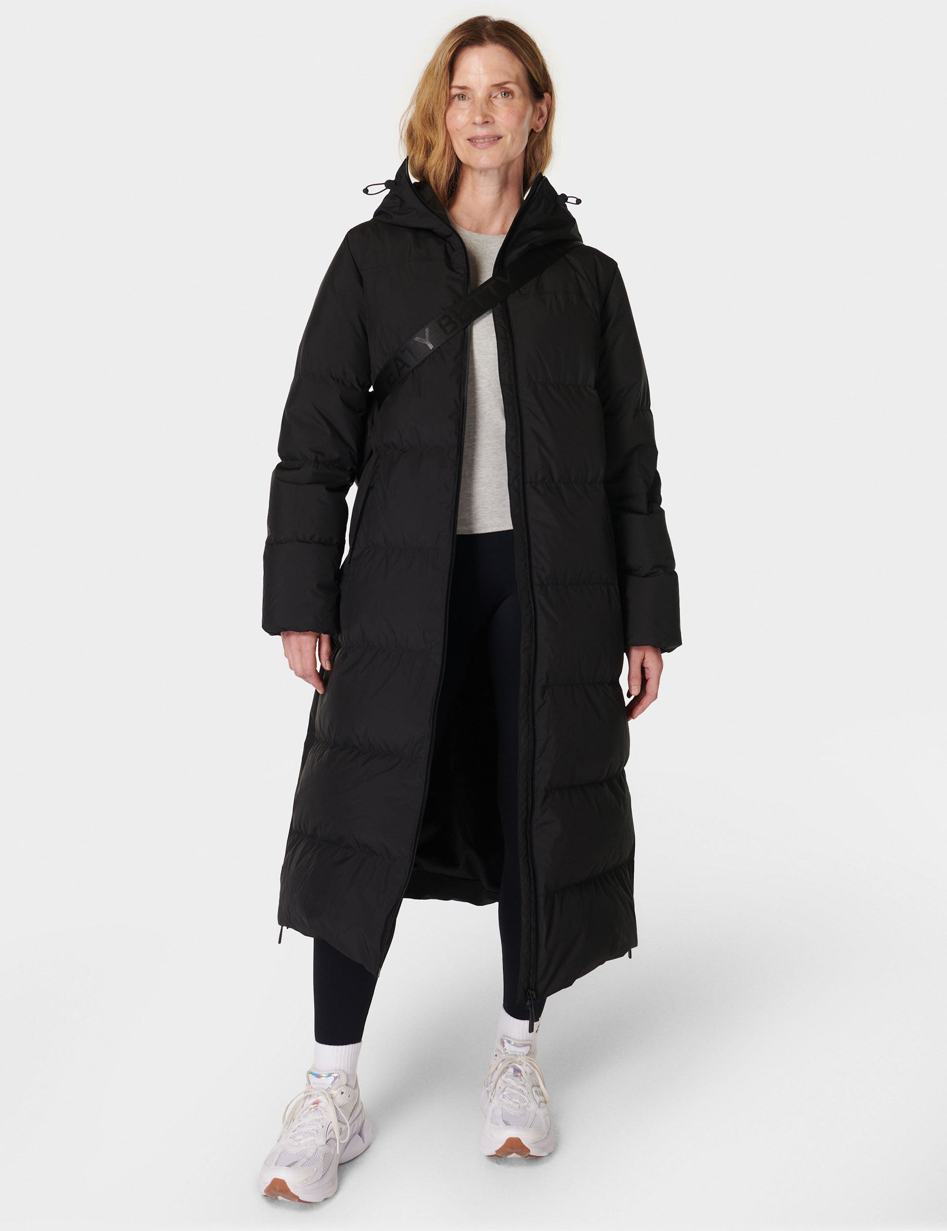 Nimbus Longline Puffer Jacket for Women - Black Winter Coat, Lightweight Waterproof Down Jacket for Cold Weather | Perfect for Outdoor Activities, Travel & Daily Wear