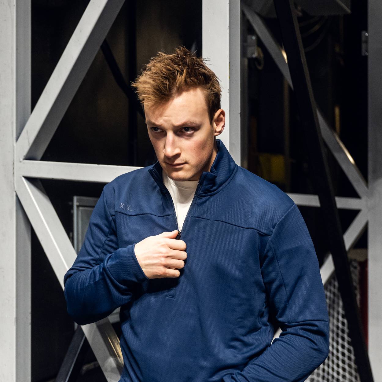 Bauer FLC Core Showstopper 1/4 Zip Senior Hockey Pullover - Lightweight Performance Training Top for Men's Ice Hockey Practice & Warm-Ups