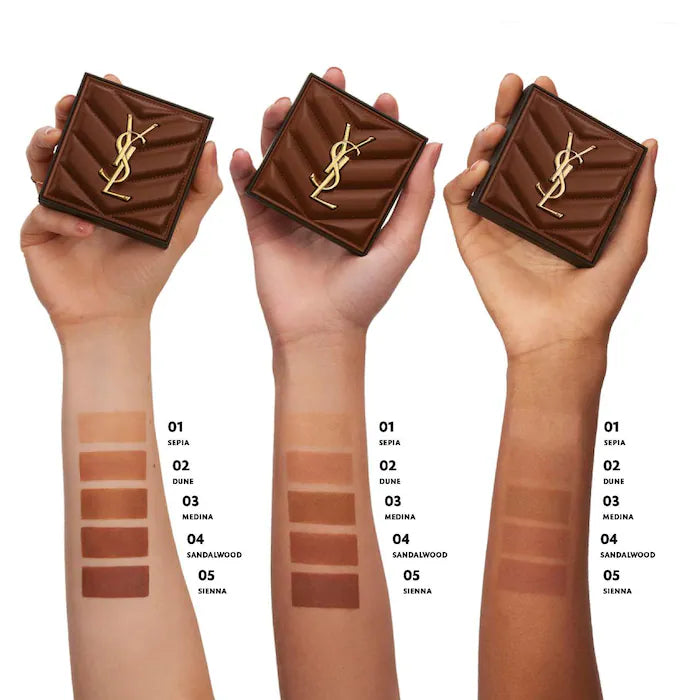 Yves Saint Laurent All Hours 24H Hyper Sunkissed Glow Bronzer - Long-Lasting Matte Finish for a Natural Sun-Kissed Look | Perfect for Everyday Wear & Special Occasions