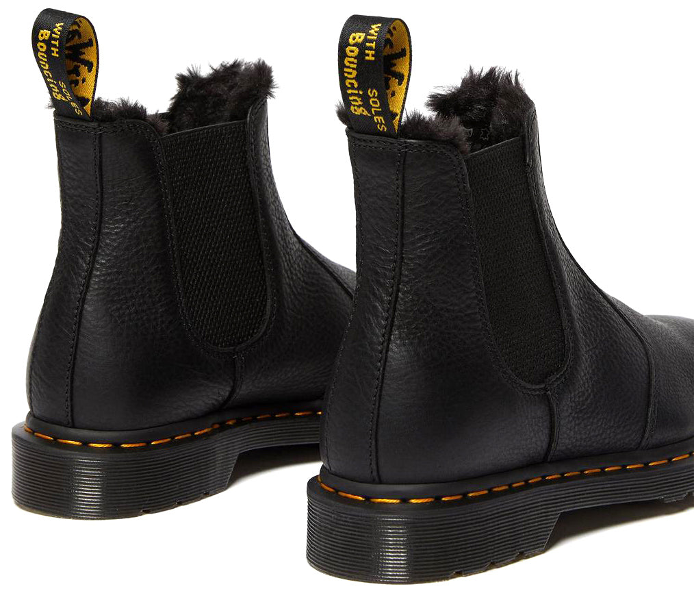 Unisex 2976 Faux Fur Lined Chelsea Boots - Genuine Leather Winter Ankle Boots for Men & Women | Perfect for Cold Weather, Snow & Outdoor Activities
