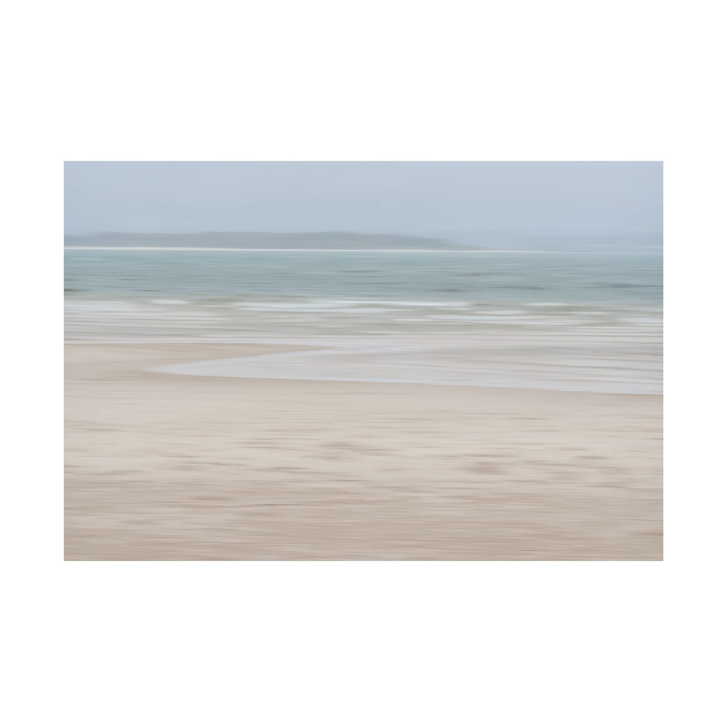 Eva Bane 'Misty Beach 02' Canvas Wall Art Print - 22x32 Inches Coastal Decor for Living Room, Bedroom & Office | Trademark Fine Art Collection