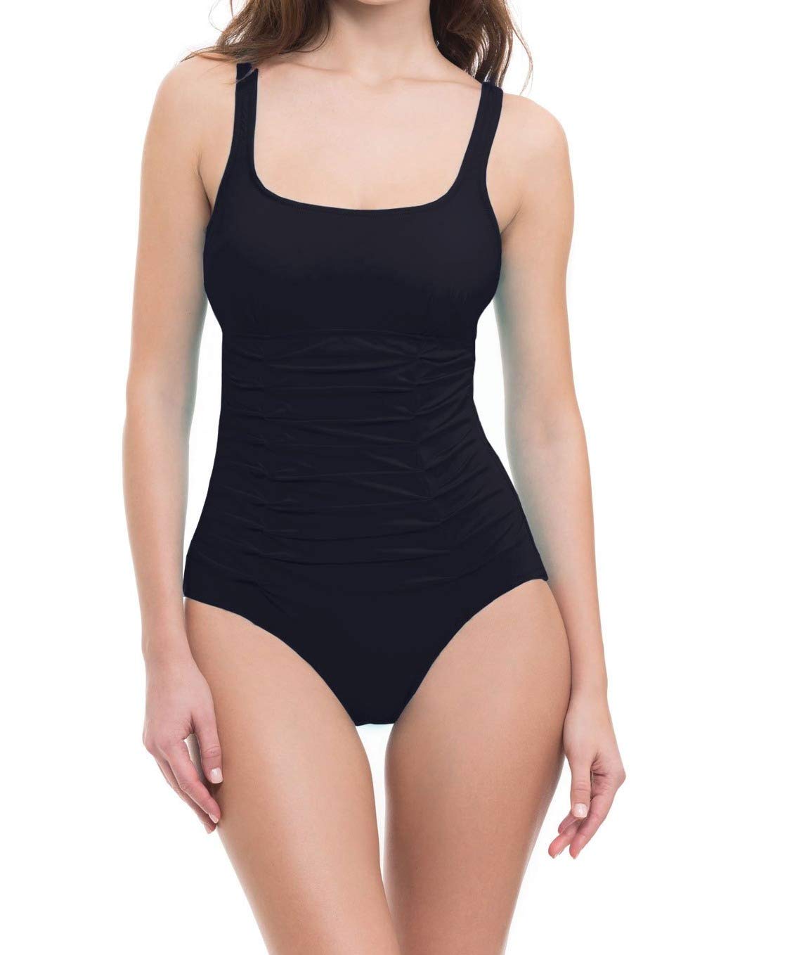 Gottex Women's Scoop Neck One Piece Swimsuit - Sexy Slimming Bathing Suit for Women, UPF 50+ Sun Protection | Perfect for Beach, Pool & Vacation