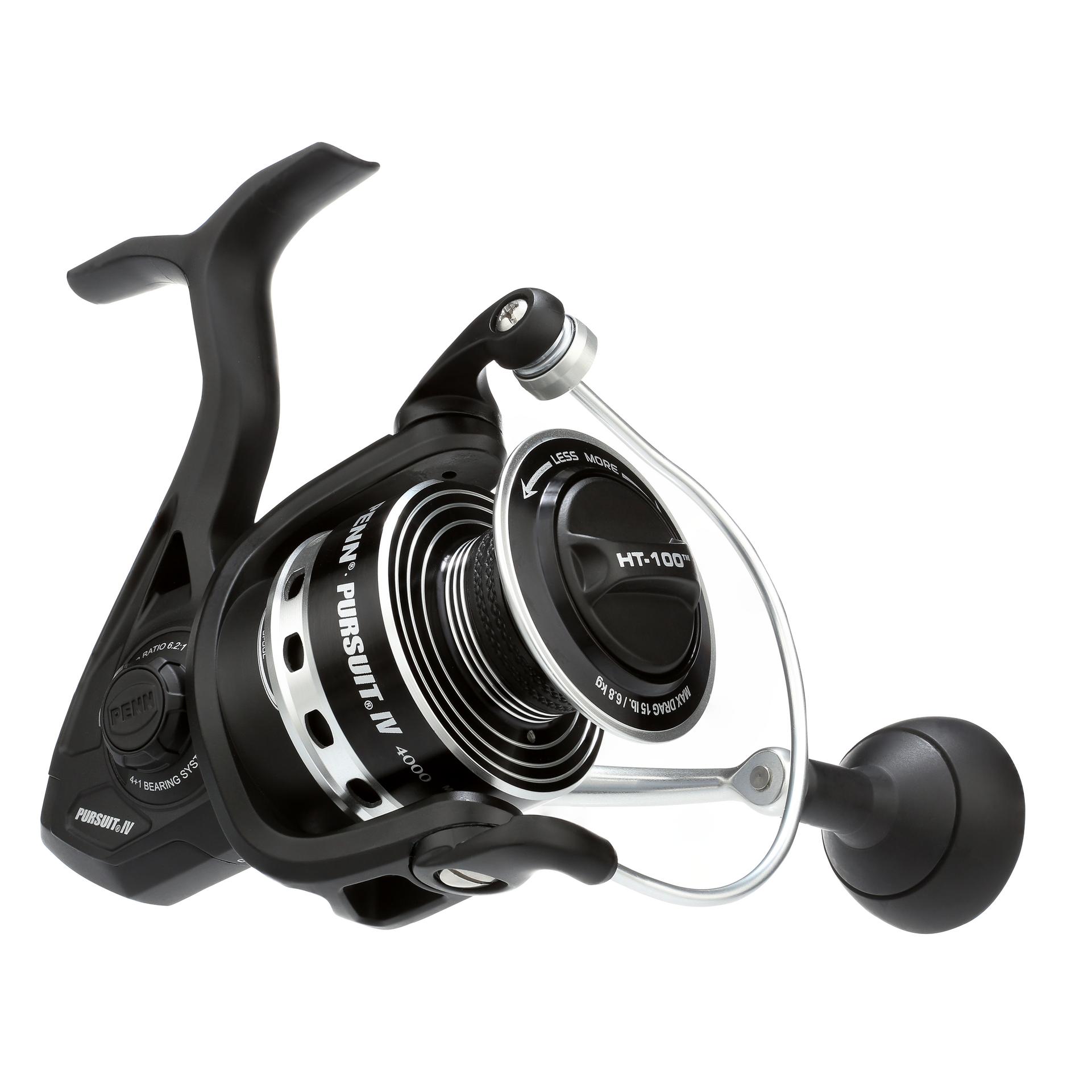 Pursuit® IV Spinning Reel - Lightweight Saltwater Fishing Reel with Smooth Drag System | Perfect for Surf Fishing, Pier Fishing & Offshore Angling