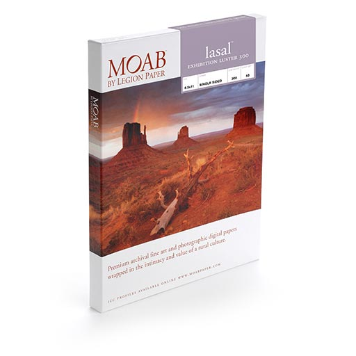 Moab Lasal Exhibition Luster Photo Paper - Premium Matte Inkjet Paper for Fine Art Printing, Photography & Professional Displays - Perfect for Galleries, Exhibitions & Home Decor