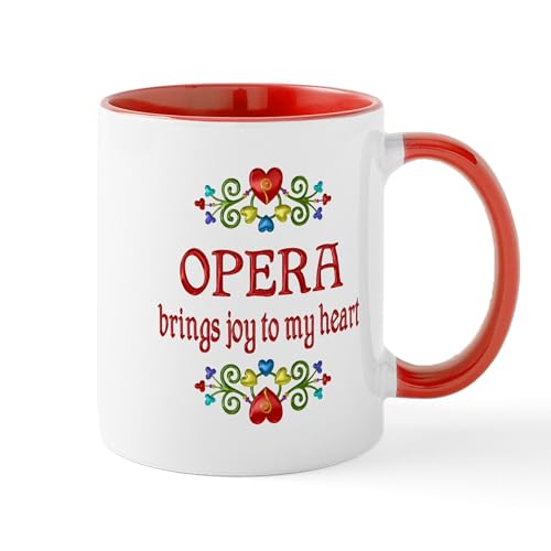 White/Red Inside - Opera Joy Mug