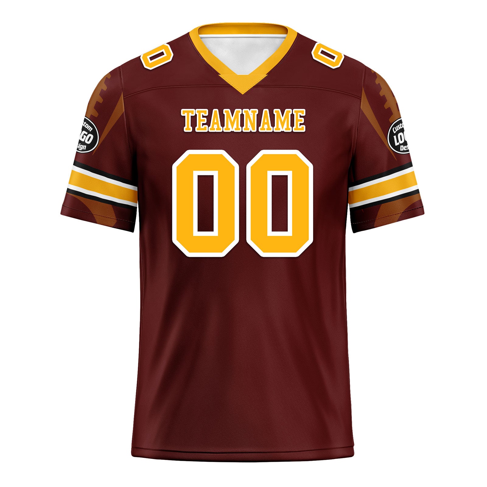 Custom Crimson Washington Personalized Authentic Football Jersey FBJ02 D025033 29 - Perfect for Game Day, Fan Events & Sports Enthusiasts