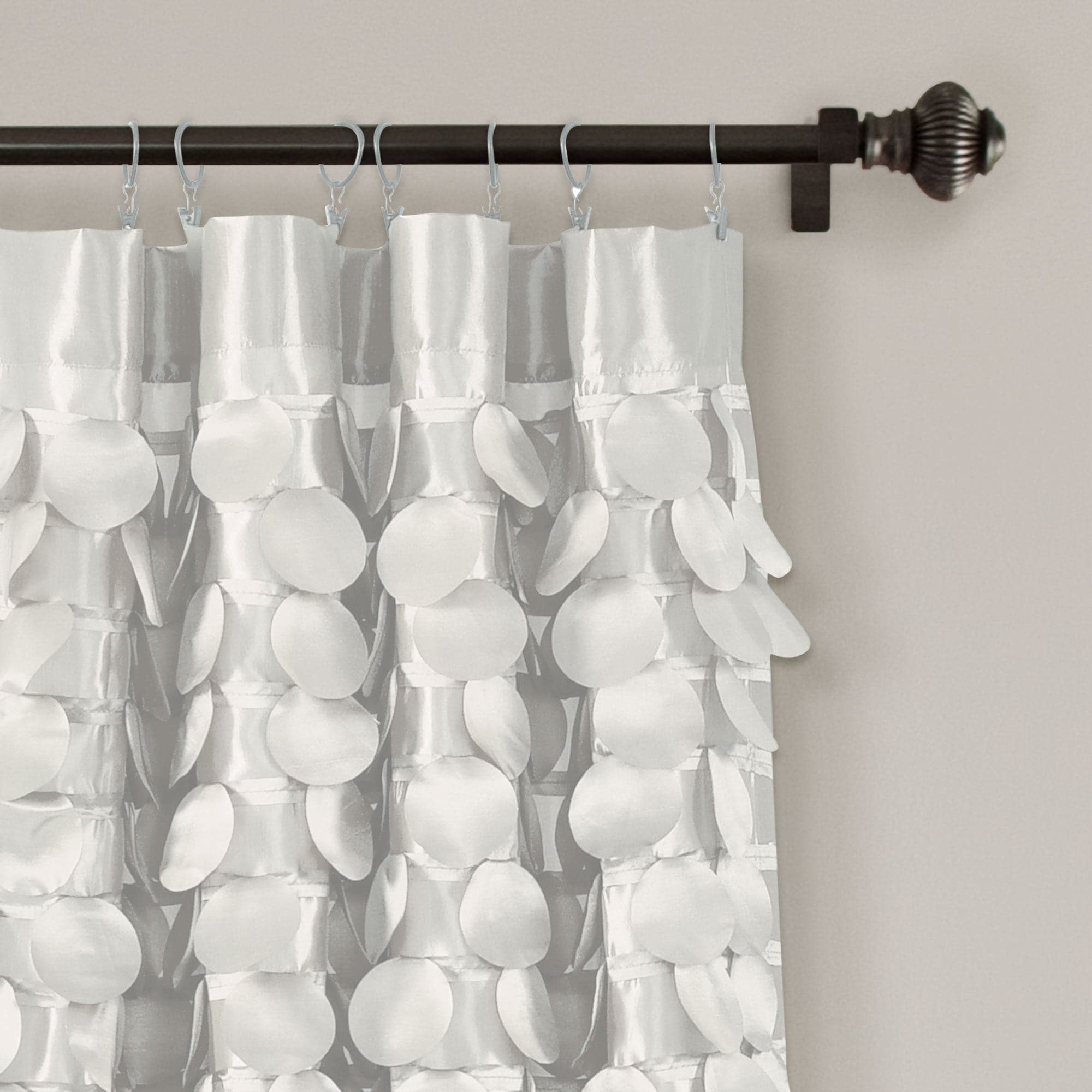 Circle Dream Window Curtain Set - Blackout Curtains for Bedroom & Living Room - Modern Home Decor with Geometric Circle Design - Perfect for Privacy, Light Blocking and Stylish Interior Design