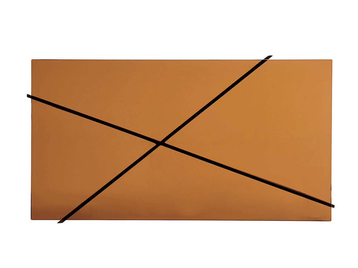 Modern Aperture Cocktail Table - Palladian Style Coffee Table for Living Room - Perfect for Home Decor, Lounge & Entertaining Guests