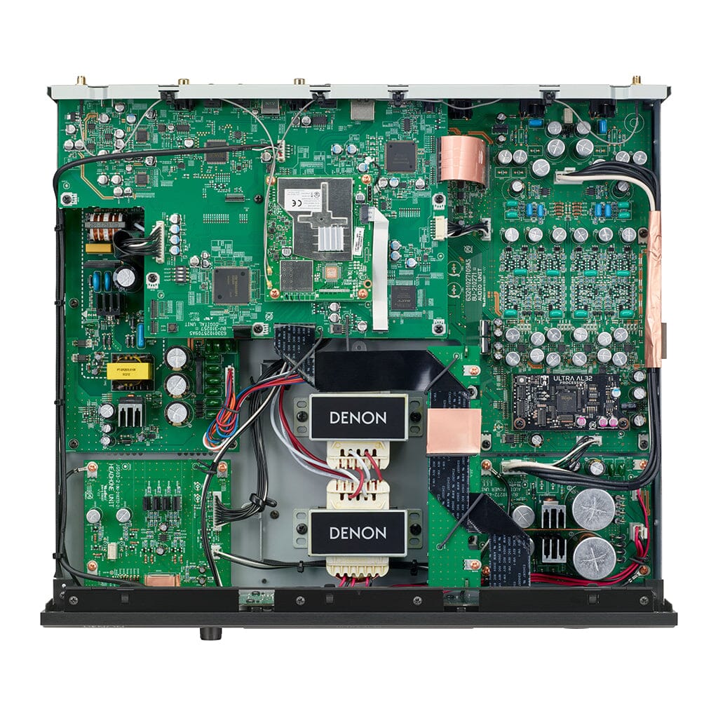 Denon DNP-2000NE Hi-Res Network Audio Streamer & Preamplifier - Wireless Music Streaming for Home Theater & Audiophile Systems