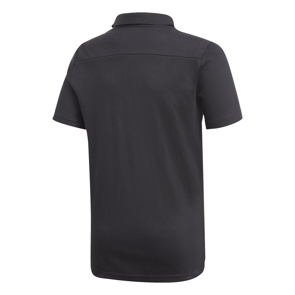 Adidas Youth Tiro 19 Polo Shirt - Black & White Soccer Training Top for Boys & Girls - Perfect for Football Practice, School Sports & Casual Wear