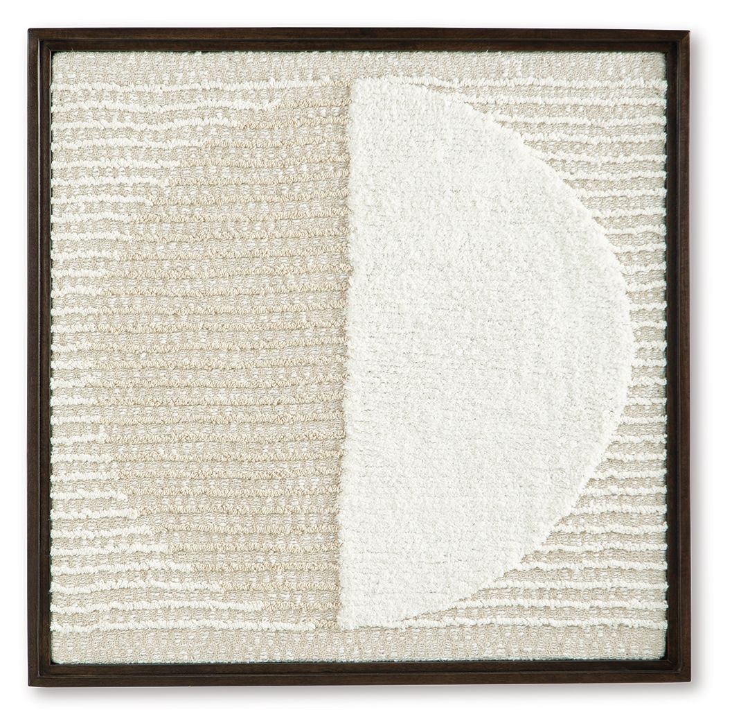 Bachard Tan and White Wall Decor - Modern Home Decoration for Living Room, Bedroom, and Office - Perfect for Interior Design and Housewarming Gifts