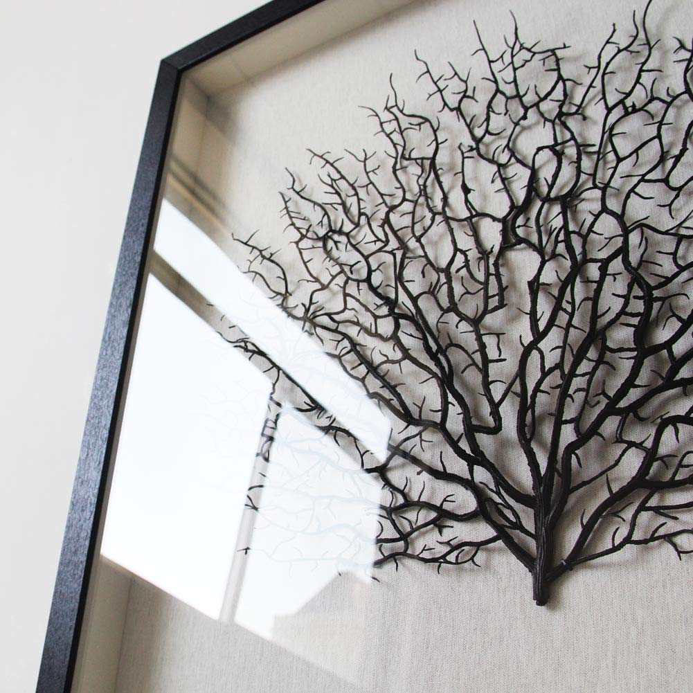 ARTECORS Black Sea Fan Wall Art - 24