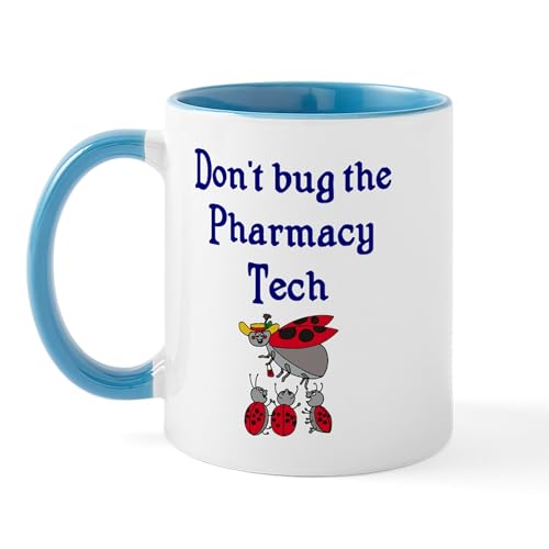 White/Blue Inside - Pharmacy Tech Mug