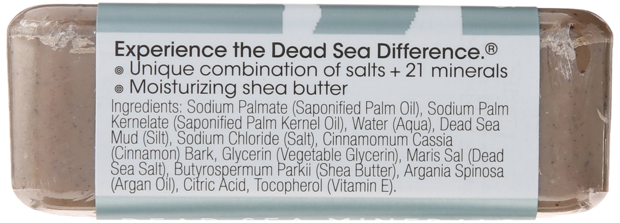 One With Nature Dead Sea Mud Minerals Soap - 7oz Natural Skin Cleansing Bar for Acne, Eczema & Psoriasis Relief - Deep Pore Cleanser for Face & Body - Spa Quality Skincare at Home