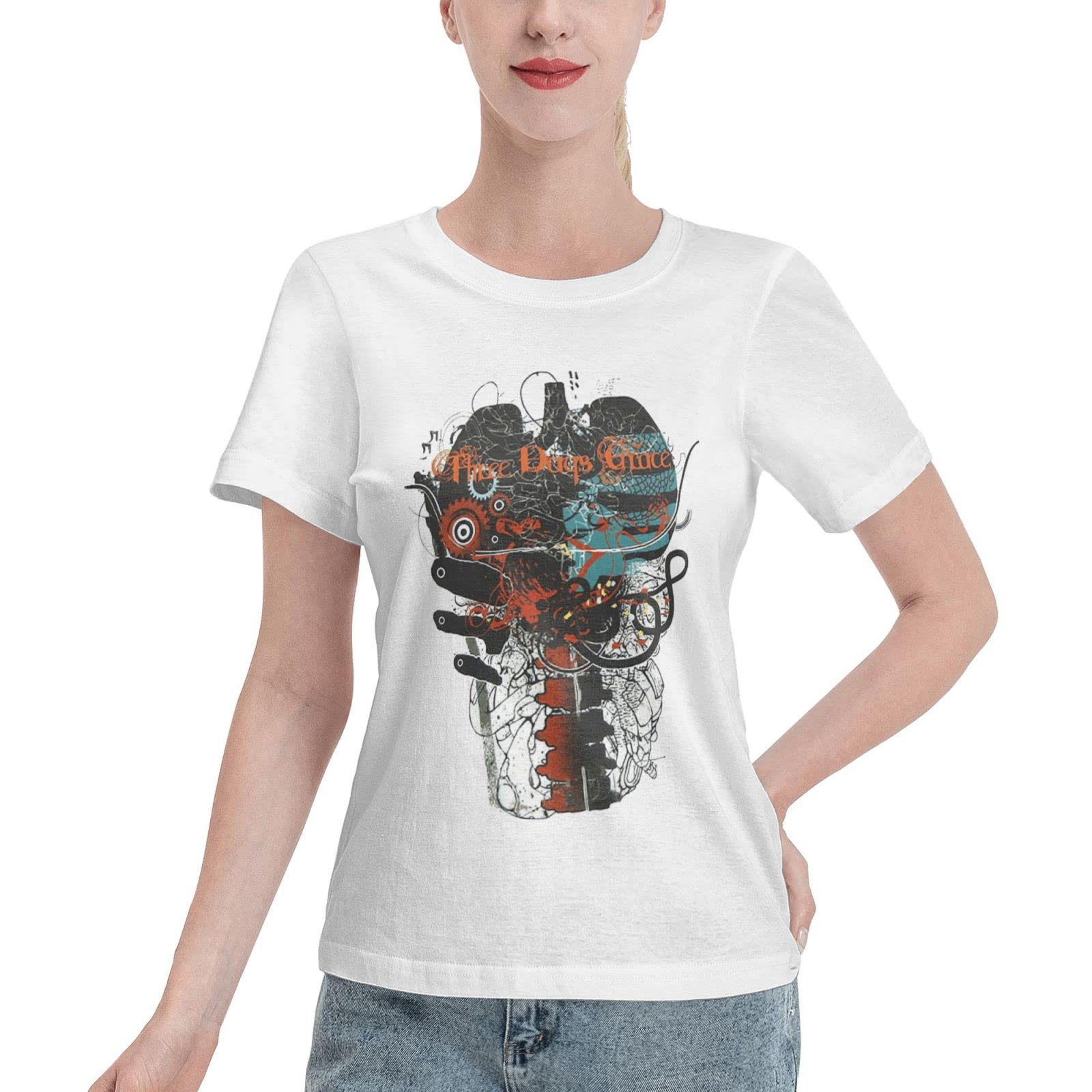 Comfortable Women's Mother T-Shirts - Breathable Cotton Short Sleeve Round Neck Tee - Perfect for Casual Wear, Mother's Day Gifts & Family Outings