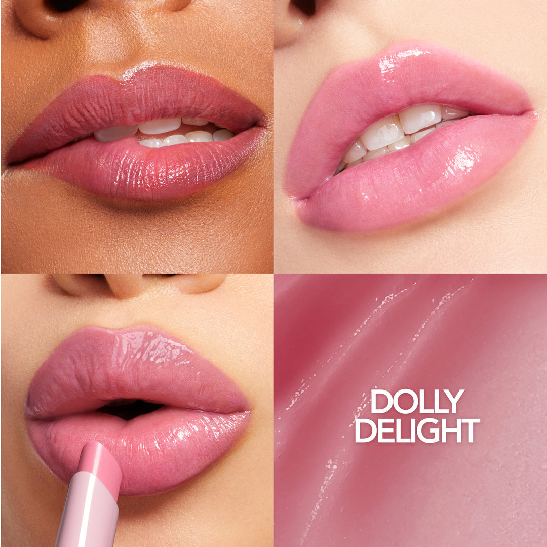Buxom Power Full Plump Lip Glow Balm - Hydrating Lip Plumper & Gloss for Fuller Lips - Perfect for Daily Wear & Night Out Makeup