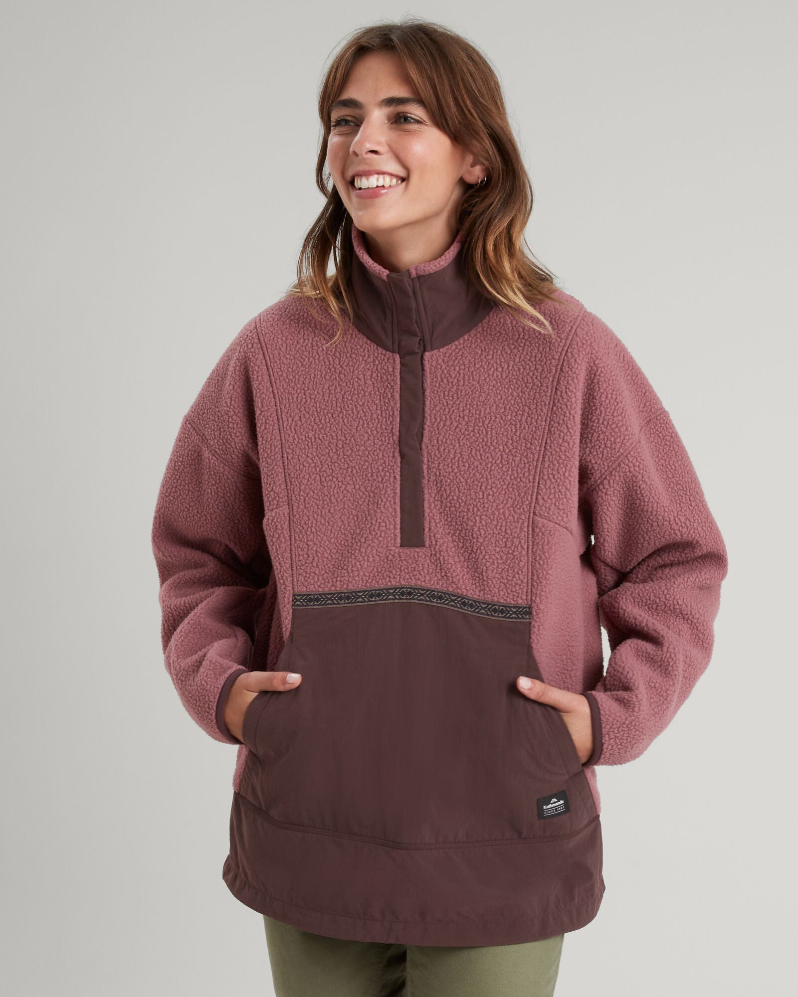 Co Z High Pile Women's Pullover Sweater - Soft Fleece Winter Hoodie for Women, Cozy Oversized Knit Sweatshirt (Bliss/Pony) - Perfect for Casual Outfits, Lounge Wear & Cold Weather Fashion