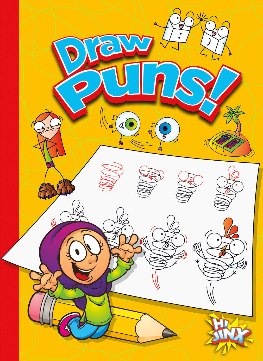 Funny Pun Drawing Sketchbook - Creative Sketch Pad for Artists & Doodlers - Perfect for Gifts, Art Classes & Relaxation