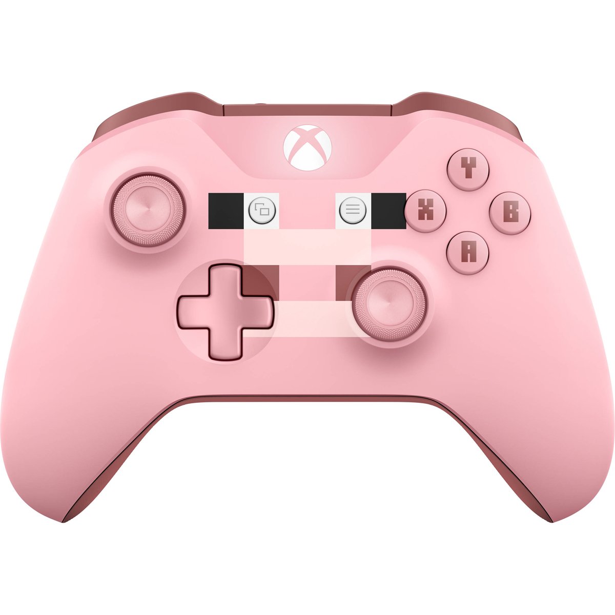 Microsoft Xbox Wireless Controller - Minecraft Pig Edition for Xbox One & Series X|S - Wireless Gaming Controller with Bluetooth - Perfect for Minecraft Fans & Multiplayer Gaming