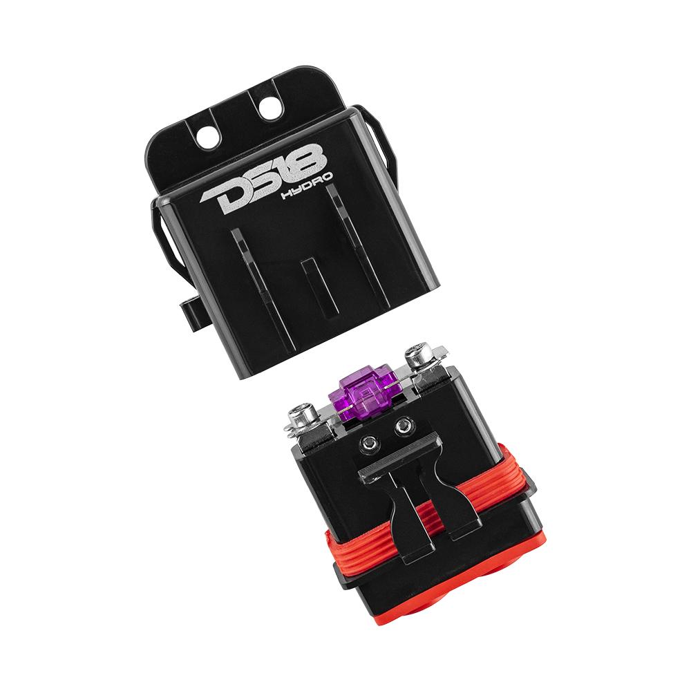 Marine Grade Fuse Holder 4 GA with Included Fuses - Waterproof & Durable for Boats, RVs & Automotive Electrical Systems