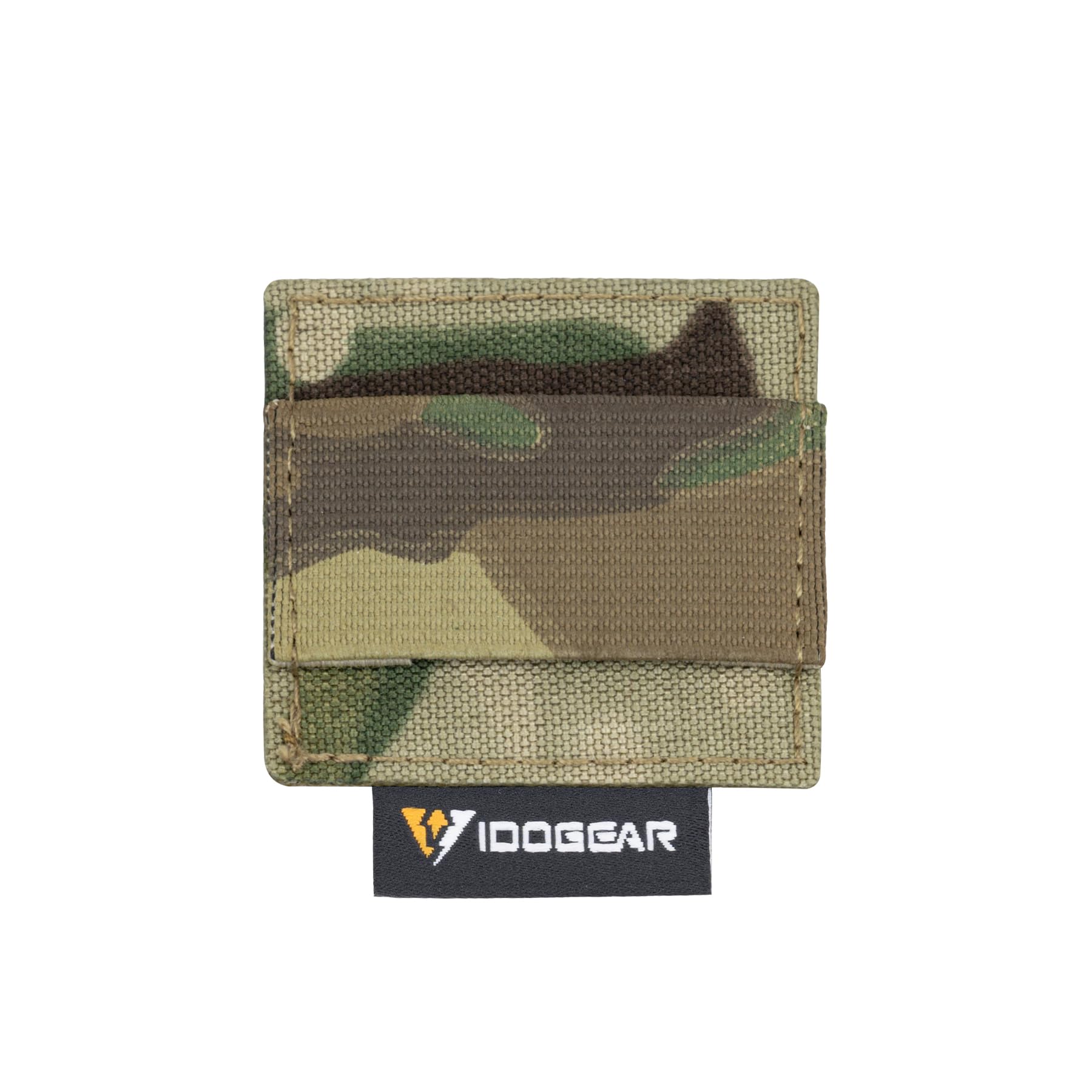 IDOGEAR SPORTS Tactical Cable Management Sticker - Reusable Hook and Loop Fastening Cable Ties for Tactical Gear, Helmet, Headset, Walkie-Talkie (1pc, Camo) - Perfect for Military, Outdoor, and Sports Equipment Organization