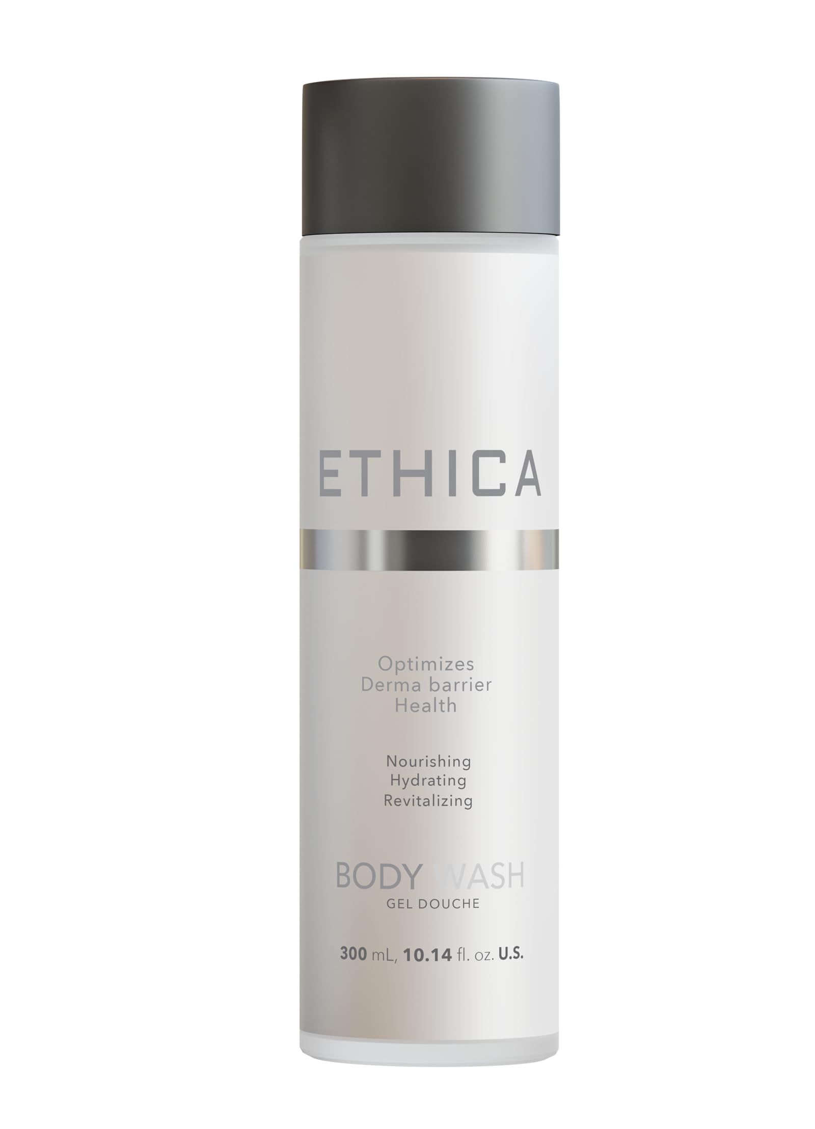 Ethica Ultra-Hydrating Body Wash for Dry Skin - 10.14oz/300ml Moisturizing Shower Gel with Natural Oils | Perfect for Daily Hydration & Sensitive Skin Care