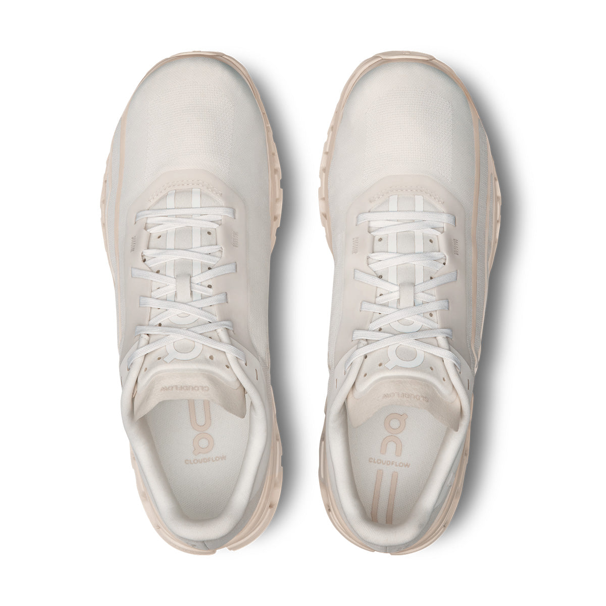 Bureau Borsche Cloudflow 4 'IKON White Moon' Sneakers - Premium White Fashion Shoes for Men & Women - Perfect for Casual Wear, Street Style & Urban Fashion