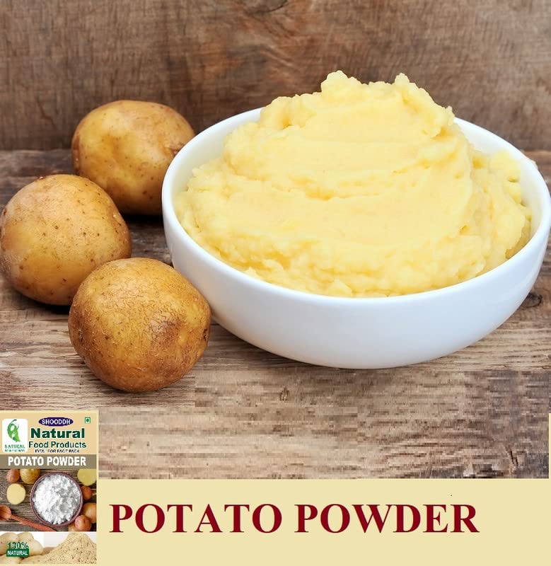 SHOODDH Potato Powder & Neem Leaf Powder Face Pack for Skin Brightening & Glow (2-Pack, 250g Each) | Natural Skin Care for Hyperpigmentation & Dark Spots | Perfect for Daily Skincare Routine & Spa Treatments
