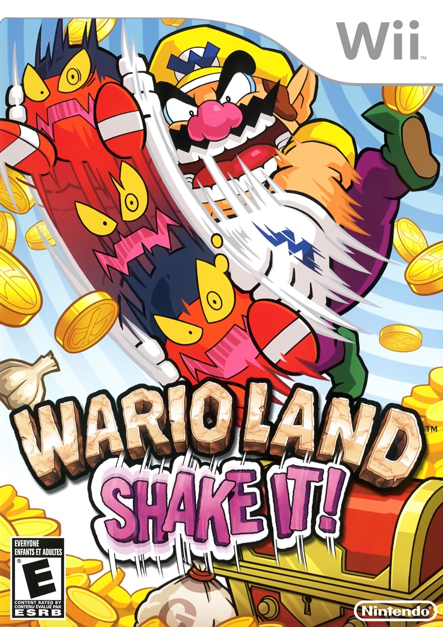 Wario Land: Shake It! - Nintendo Wii Adventure Game for Kids & Adults - Perfect for Family Game Nights & Party Entertainment