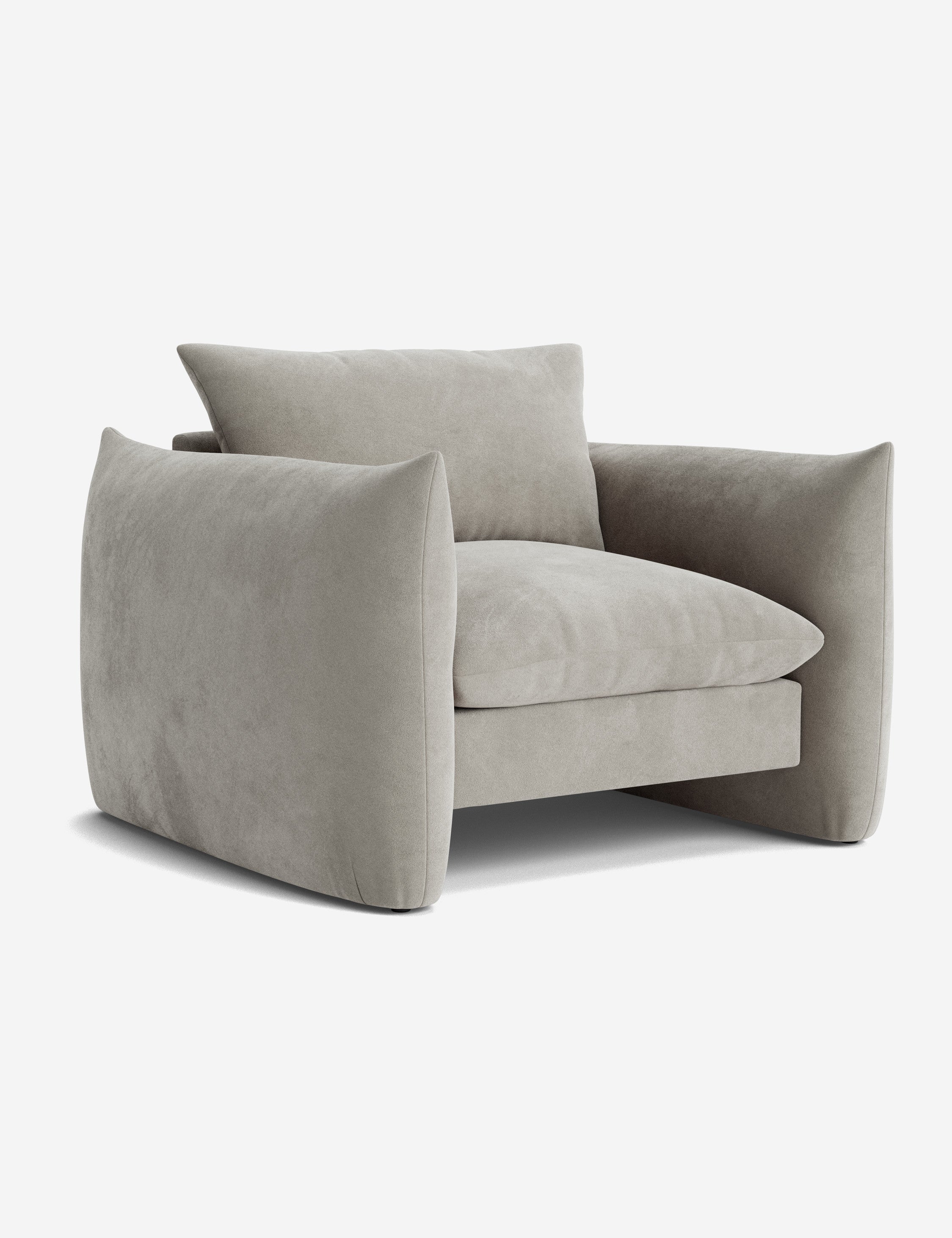 Stylish Banks Accent Chair - Modern Living Room Furniture for Home & Office - Perfect for Reading Nook, Lounge Area or Workspace
