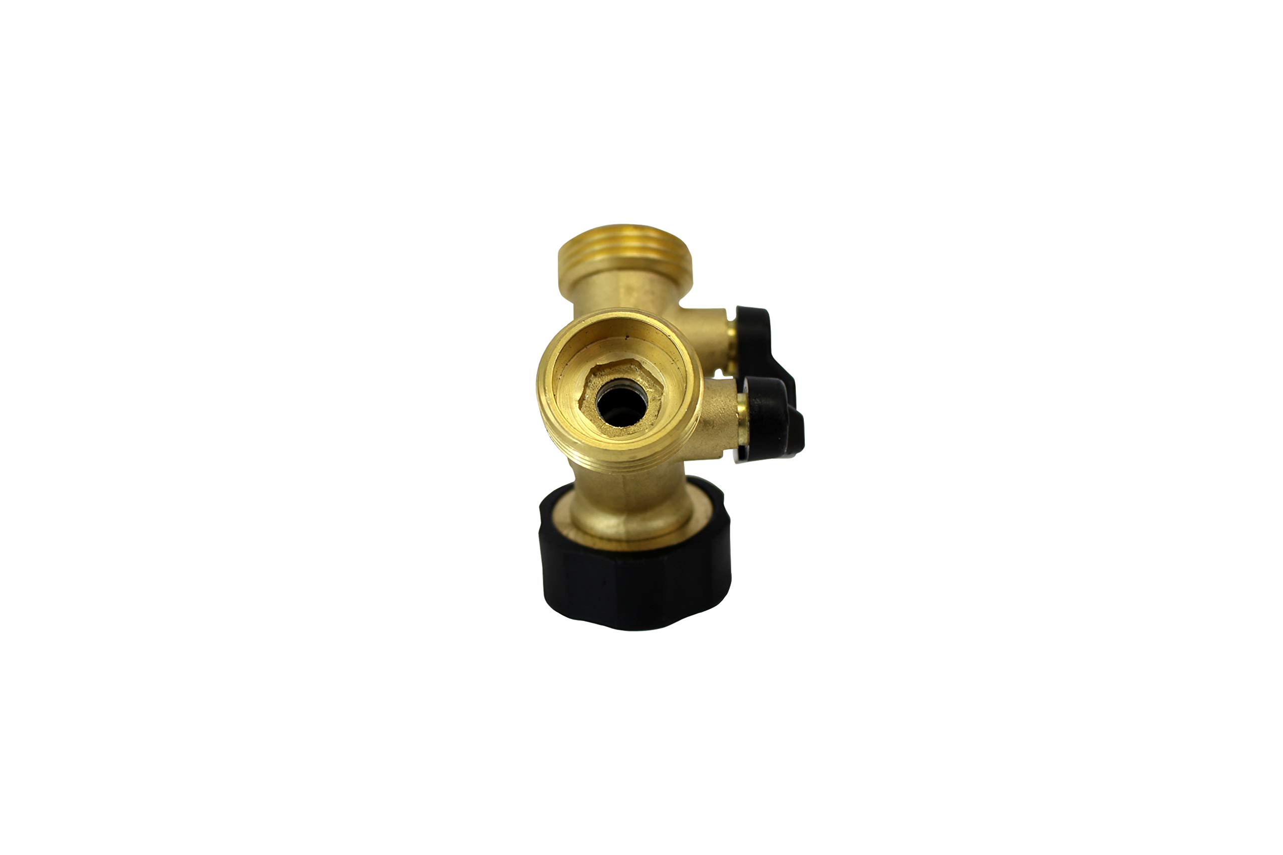 CMI 2-Way Brass Hose Splitter for Water & Irrigation - 3/4