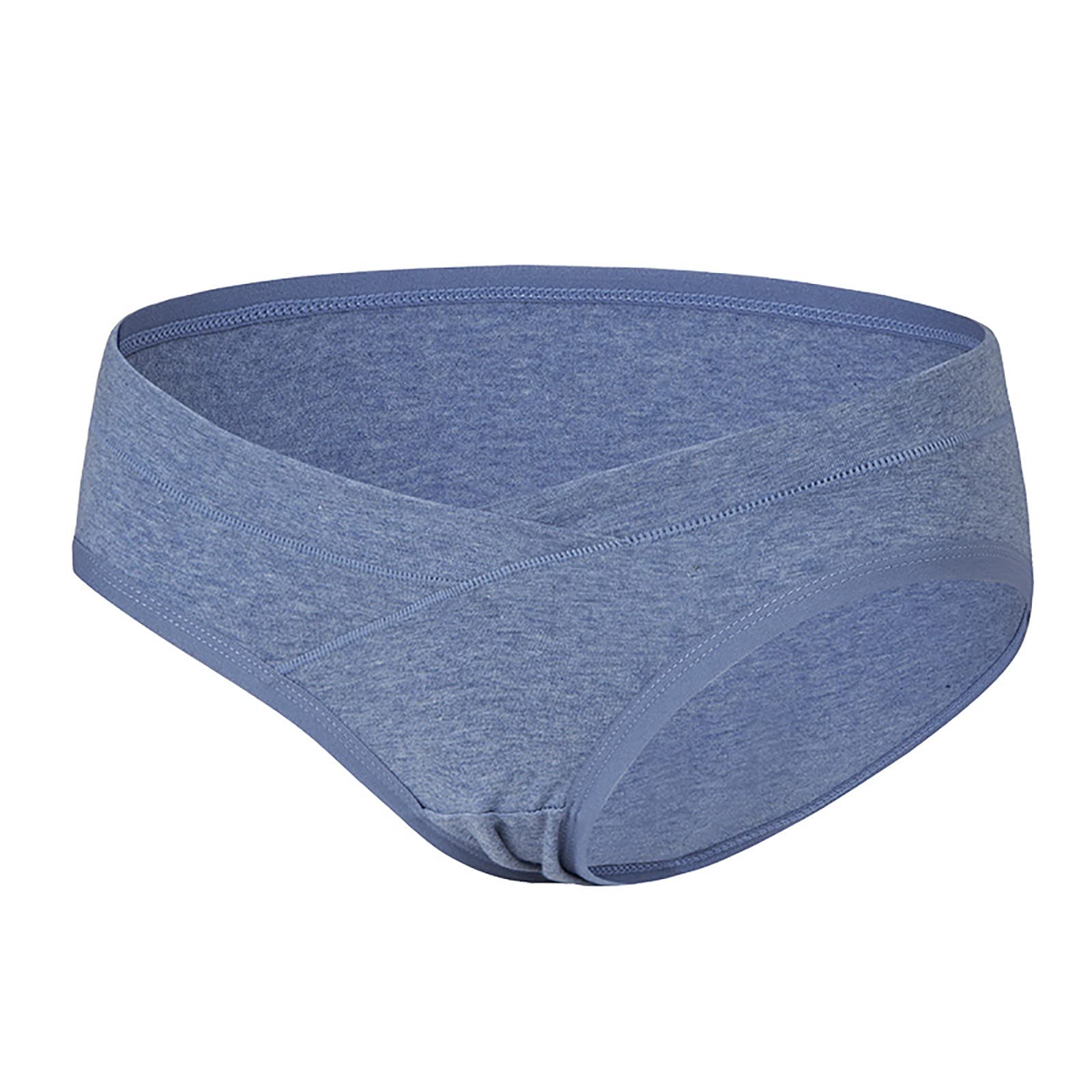 Soft Cotton Maternity Underwear for Women - Bump Support Pregnancy & Postpartum Panties - Comfortable for Everyday Wear, Sleeping & Nursing