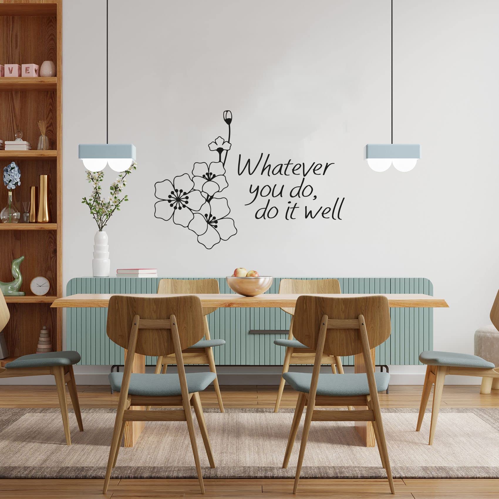 Japanese Cherry Blossom Sakura Wall Decal Sticker - 24x40 Inch Vinyl Wall Art for Kids Room, Bedroom, Nursery & Home Decor - Perfect for Spring Themed Rooms and Asian-Inspired Interior Design