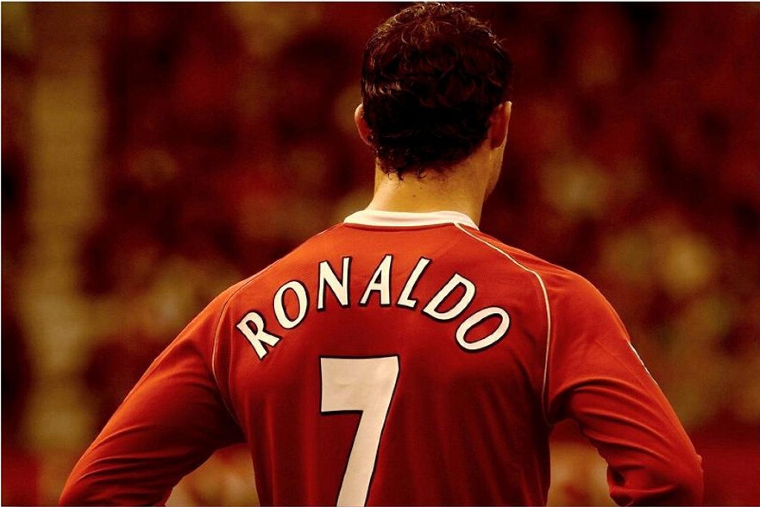 Cristiano Ronaldo CR7 Wall Poster - Premium 50x76cm Bedroom Decor, Fashionable Design for Sports Fans & Home Styling